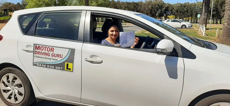 Motor Driving Guru learner moment 11