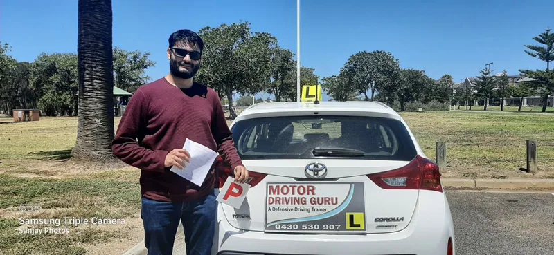 Motor Driving Guru learner moment 18
