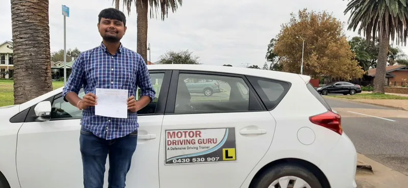 Motor Driving Guru learner moment 3