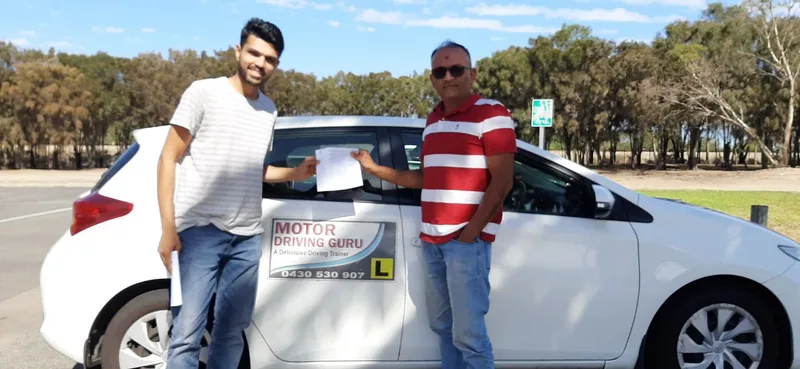 Motor Driving Guru learner moment 5