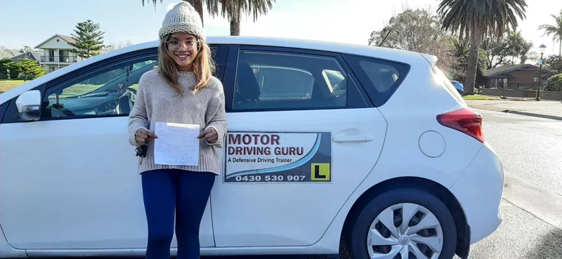 Motor Driving Guru learner moment 7